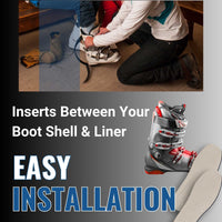 Thumbnail for Boxum Ski & Snowboard Boot Shim Insoles - Tighten Packed Liners