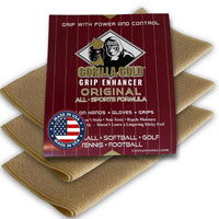 Thumbnail for Gorilla Gold Grip Enhancer Tacky Towel - All-Sport Performance Boost