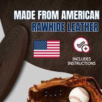 Thumbnail for Covey Baseball & Softball Glove Lace - Premium American Leather 2-Pack