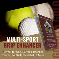 Thumbnail for Gorilla Gold Grip Enhancer Tacky Towel - All-Sport Performance Boost