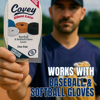 Thumbnail for Covey Baseball & Softball Glove Lace - Premium American Leather 2-Pack