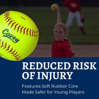 Thumbnail for Covey 10-Inch Softballs for 6U & 8U Players – Multi-Packs