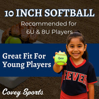 Thumbnail for Covey 10-Inch Softballs for 6U & 8U Players – Multi-Packs