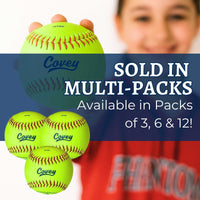 Thumbnail for Covey 10-Inch Softballs for 6U & 8U Players – Multi-Packs