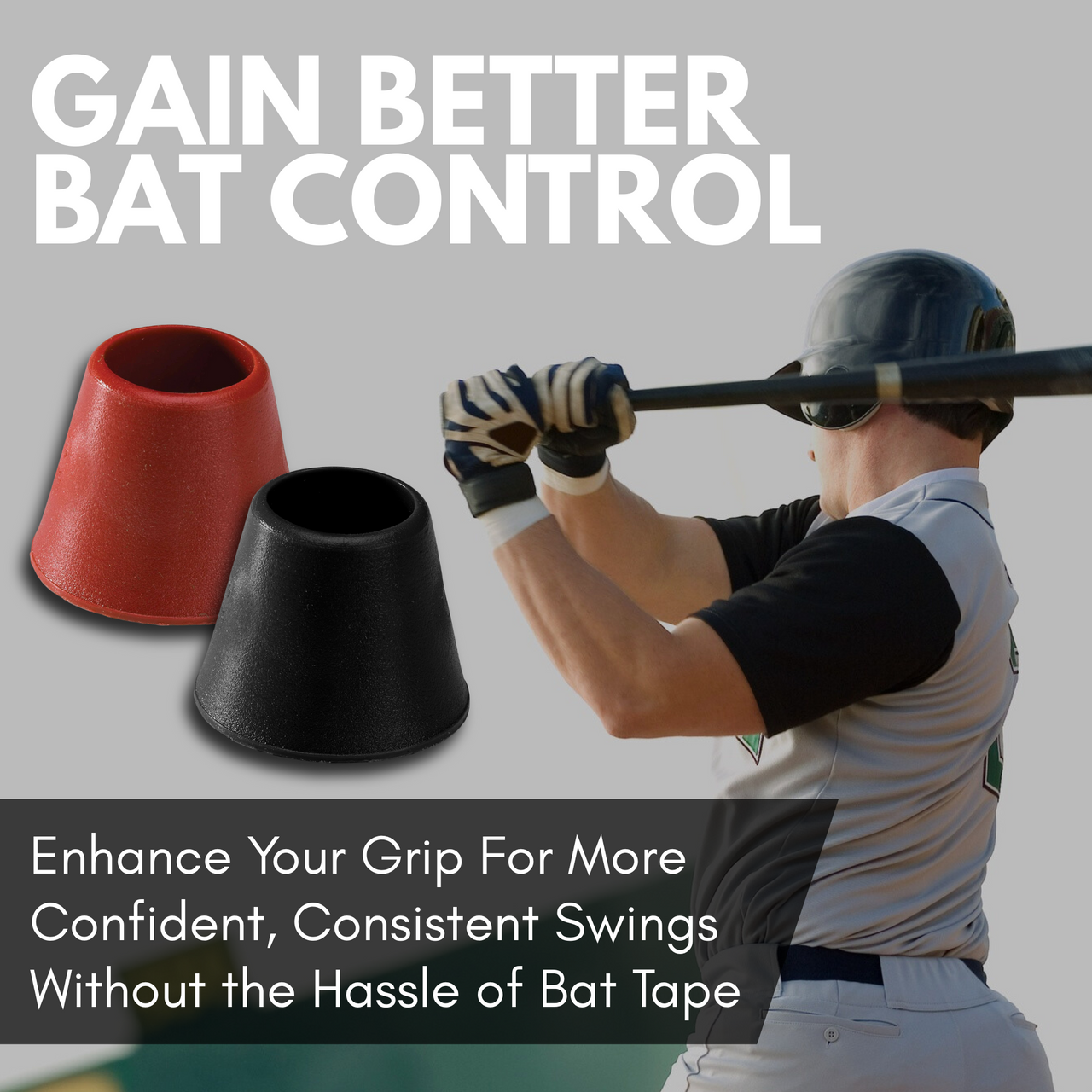 Markwort Knobcuff EZ Taper - Bat Grip &amp; Comfort Sleeve