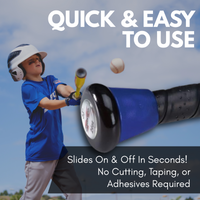 Thumbnail for Markwort Knobcuff EZ Taper - Bat Grip & Comfort Sleeve