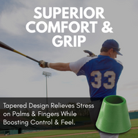 Thumbnail for Markwort Knobcuff EZ Taper - Bat Grip & Comfort Sleeve