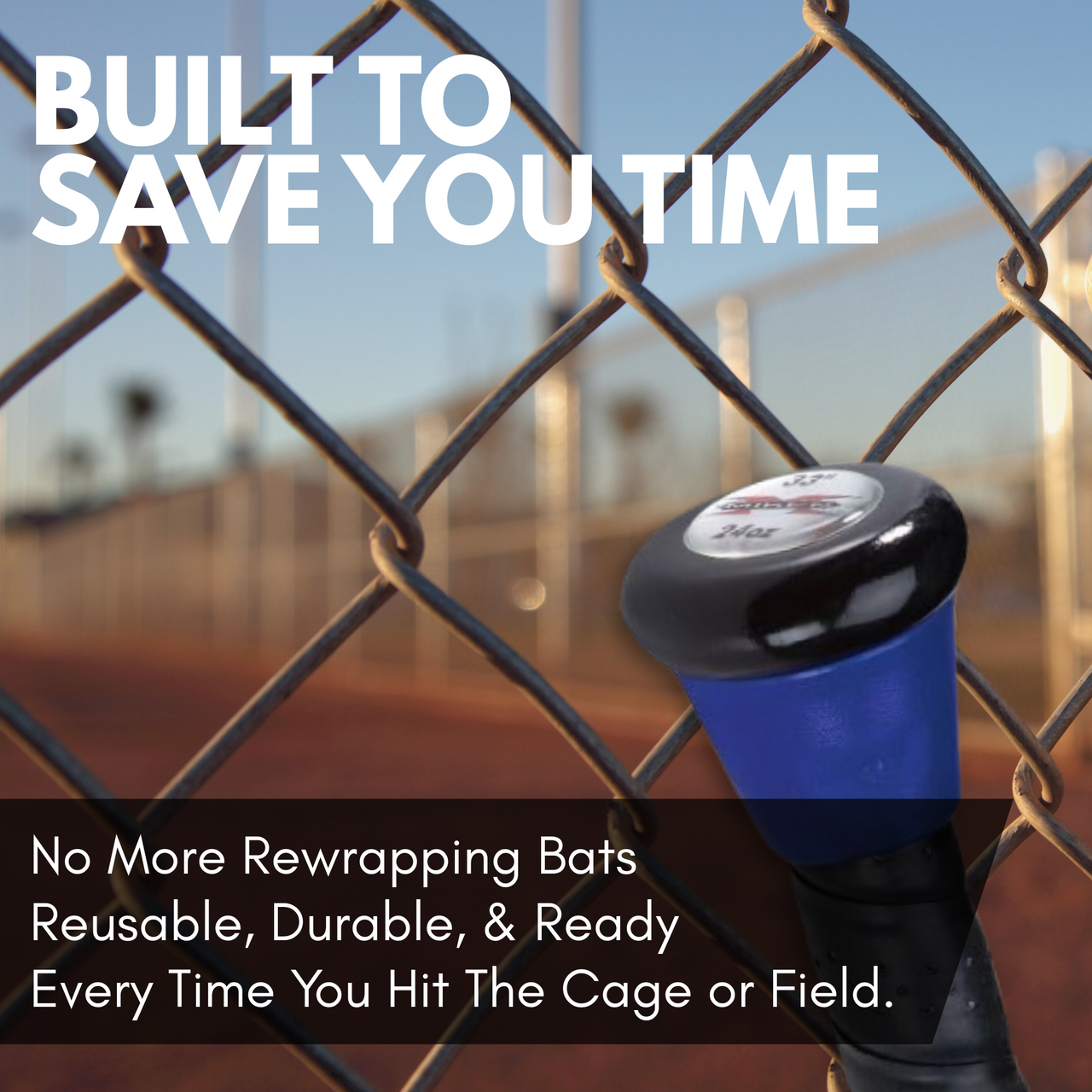 Markwort Knobcuff EZ Taper - Bat Grip &amp; Comfort Sleeve