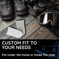 Thumbnail for Boxum Ski & Snowboard Boot Inserts Heel Lift Fitting Pads