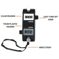 Thumbnail for Markwort Home & Away Dual Pitch Counter - Large, Black