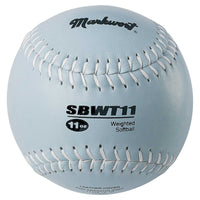 Thumbnail for Markwort Weighted 12-Inch Softballs - Leather Cover