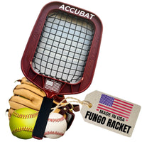 Thumbnail for Accubat Fungo Racket - Precision Training Tool for Baseball & Softball