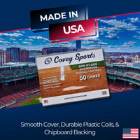 Thumbnail for Covey Side-by-Side Baseball & Softball Scorebook - 50 Games (RTJ)