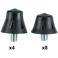 Thumbnail for Markwort Football & Soccer Replacement Cleats with Wrench - Black