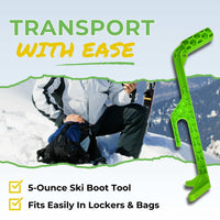 Thumbnail for Ski Boot Removal Tool – Lightweight & Back-Friendly Design