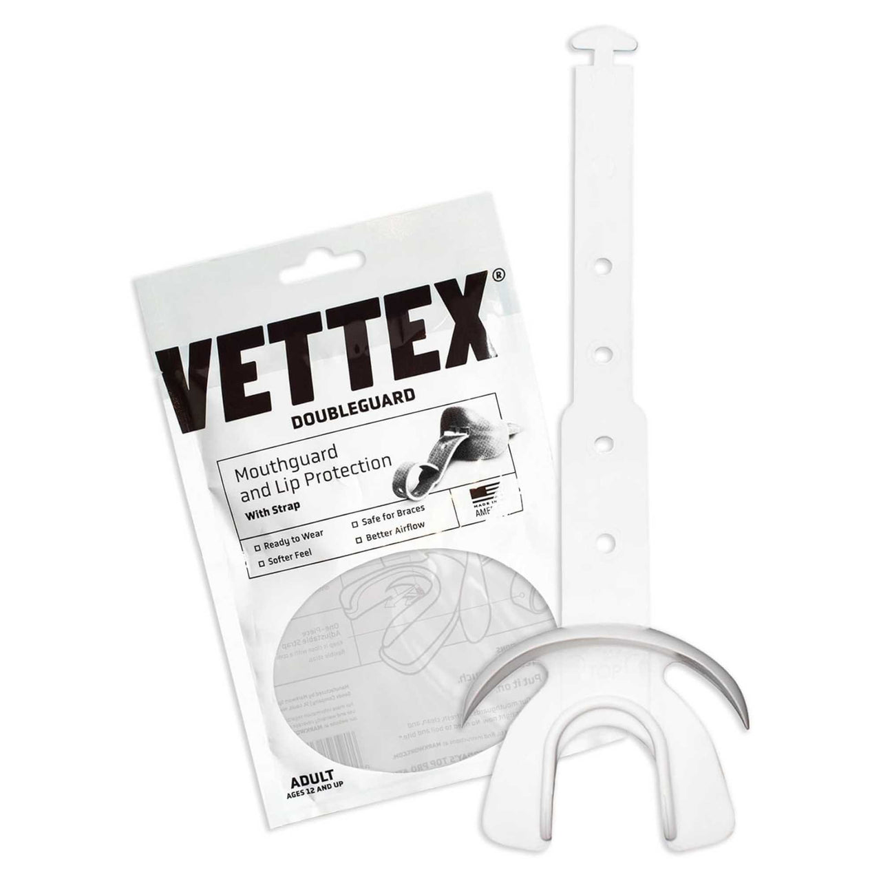 Markwort Vettex Doubleguard Mouthguard – Adult Football Protection