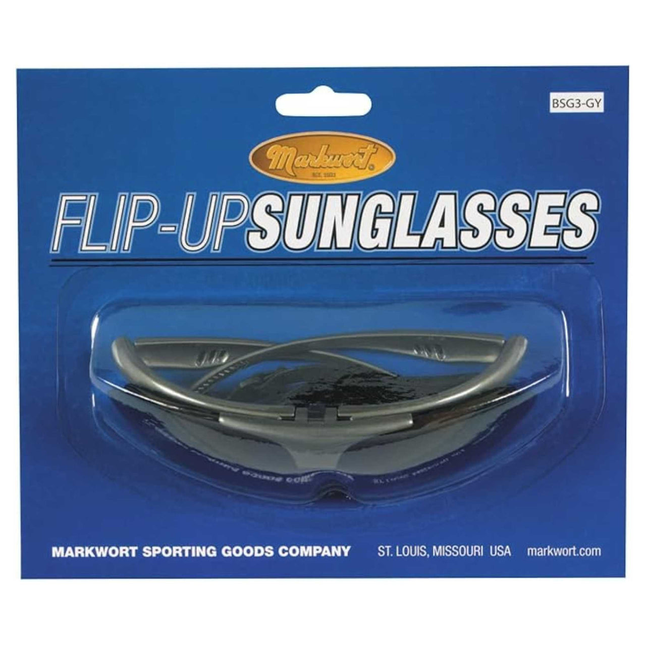 Markwort Flip Up Baseball Sunglasses - UV Protection Sports Shades