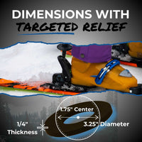 Thumbnail for Boxum Ski & Snowboard Ankle Donut Pads - Pain Relief for Any Boot Type