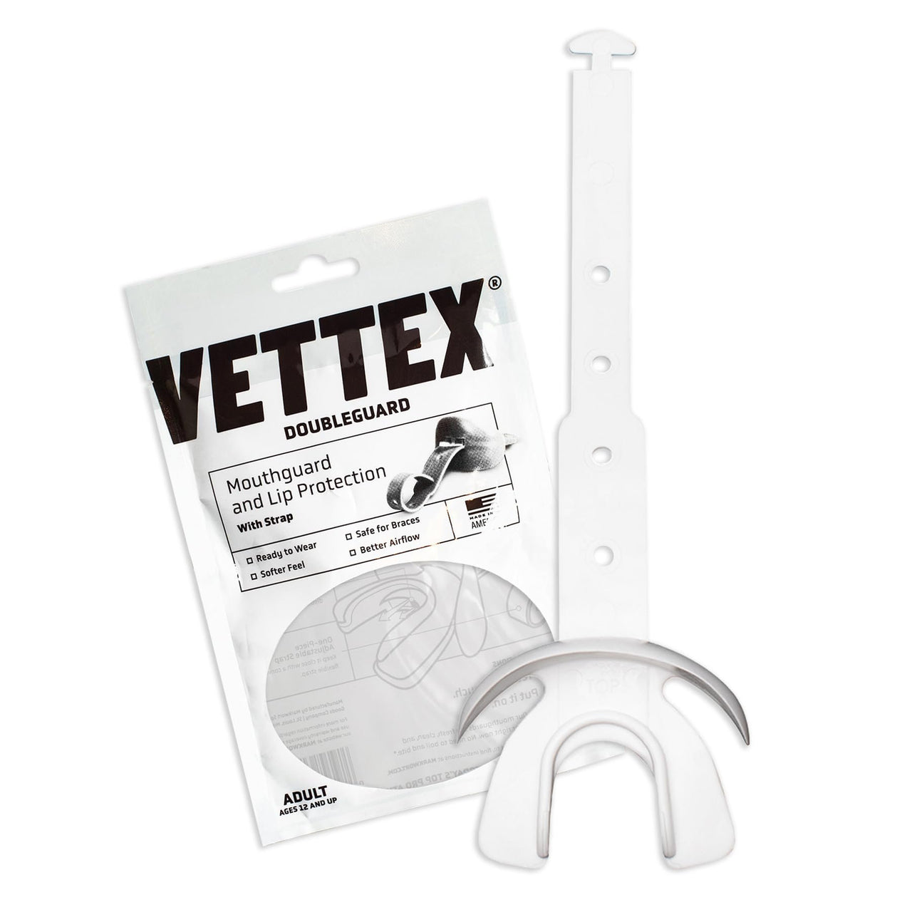 Markwort Vettex Doubleguard Mouthguard – Adult Football Protection