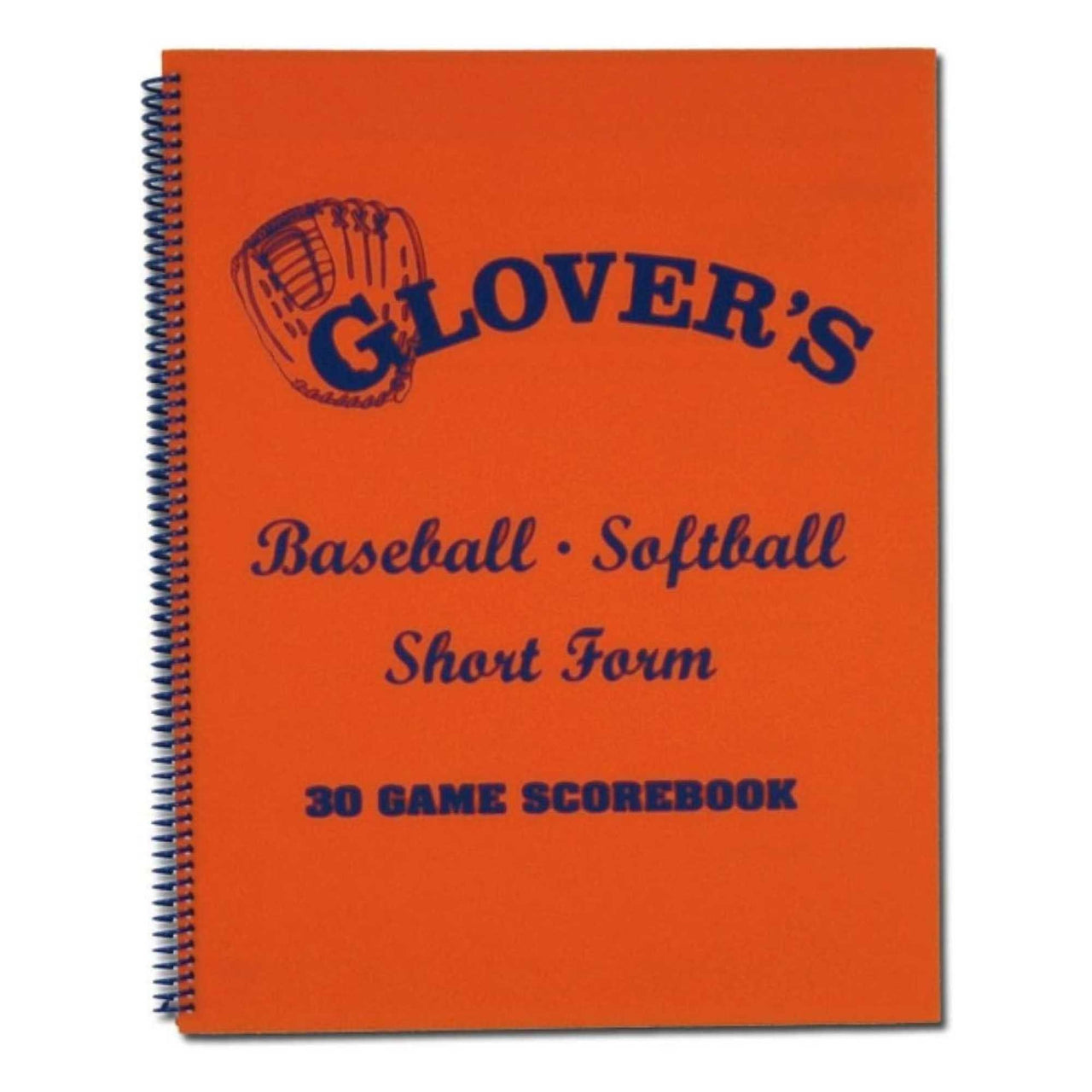 Glover's Short Form Baseball/Softball Scorebook - 30 Games