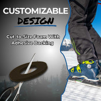 Thumbnail for Boxum Ski & Snowboard Ankle Donut Pads - Pain Relief for Any Boot Type