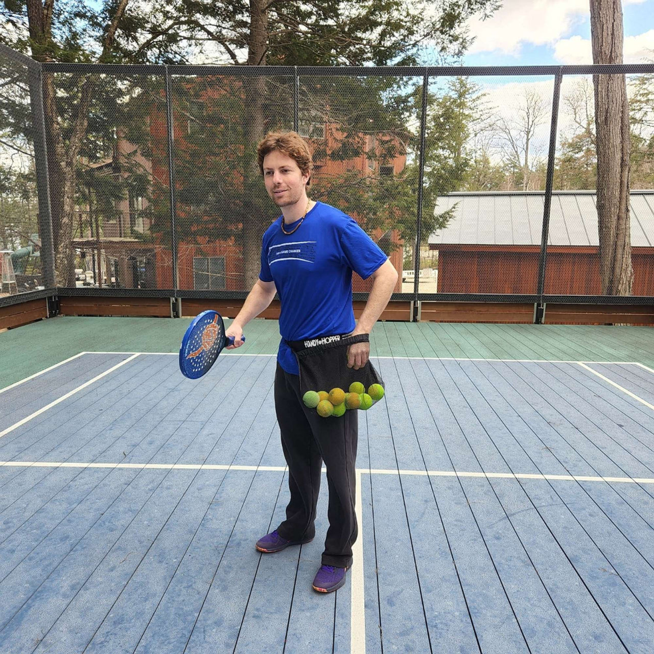 Oncourt Offcourt Handy Hopper - Multi-Sport Ball Carrier (36 Ball Capacity)