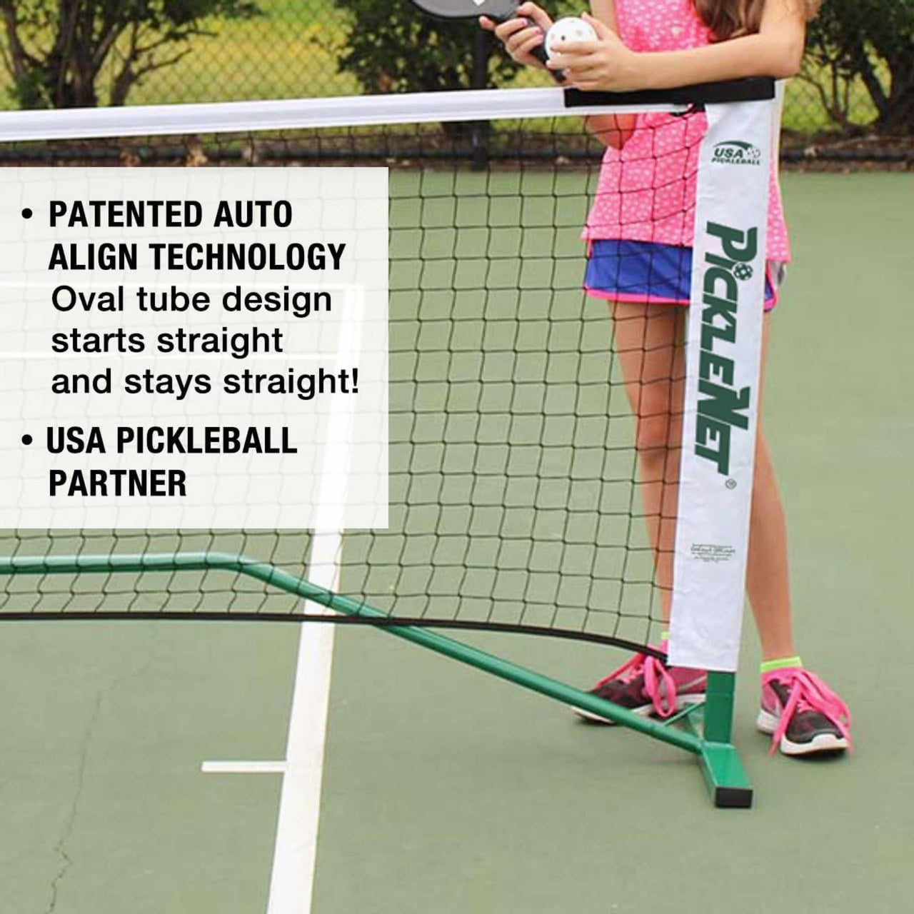 PickleNet Portable Pickleball Net - Official Size