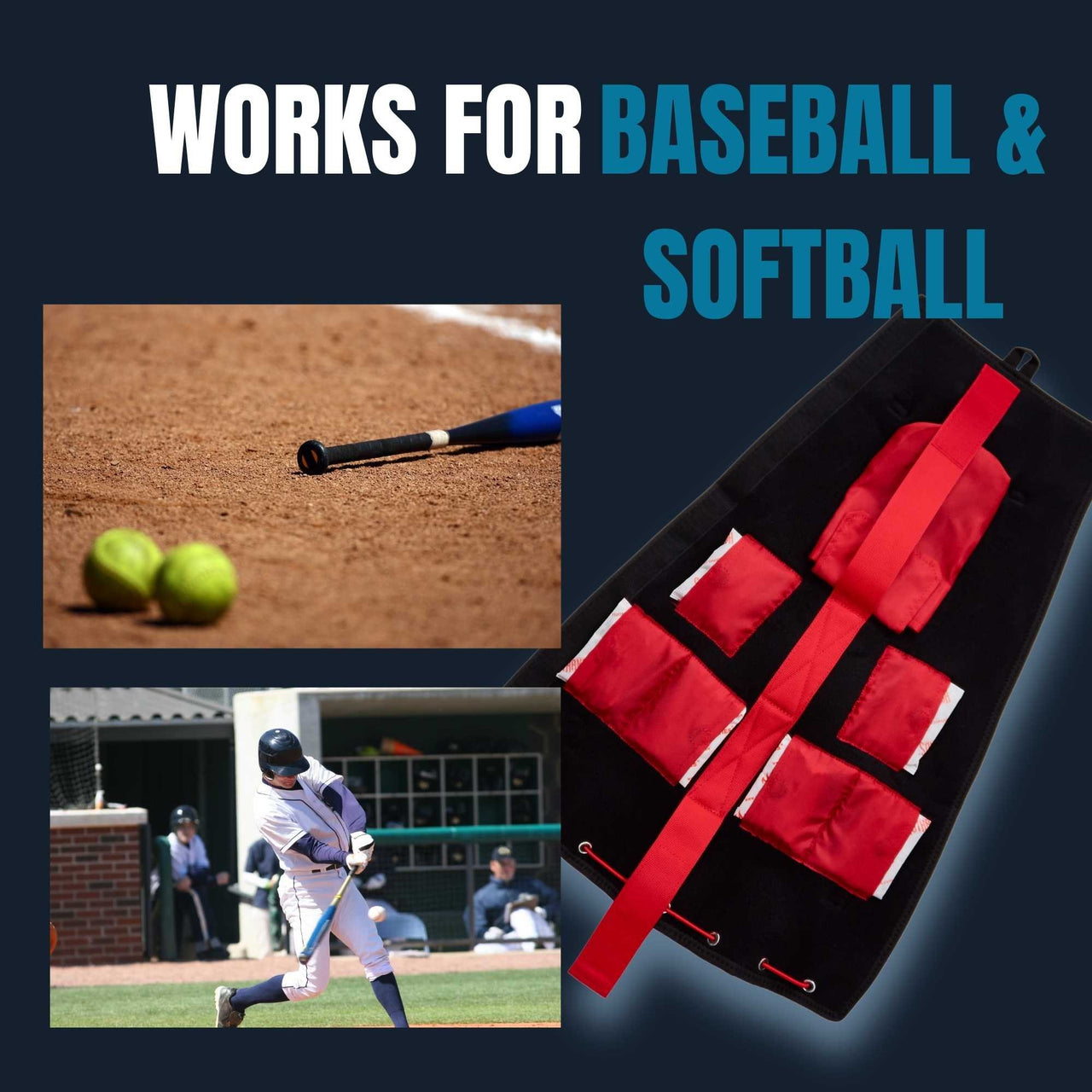 Stringdinger Baseball & Softball Bat Warmer Sleeve for Composite Bats