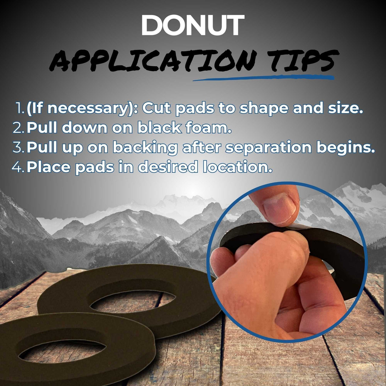 Boxum Ski & Snowboard Ankle Donut Pads - Pain Relief for Any Boot Type