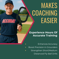 Thumbnail for Accubat Fungo Racket - Precision Training Tool for Baseball & Softball
