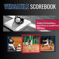 Thumbnail for Covey Sports Oversized Baseball & Softball Scorebook - 50 Games