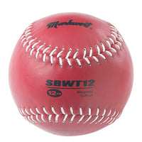 Thumbnail for Markwort Weighted 12-Inch Softballs - Leather Cover