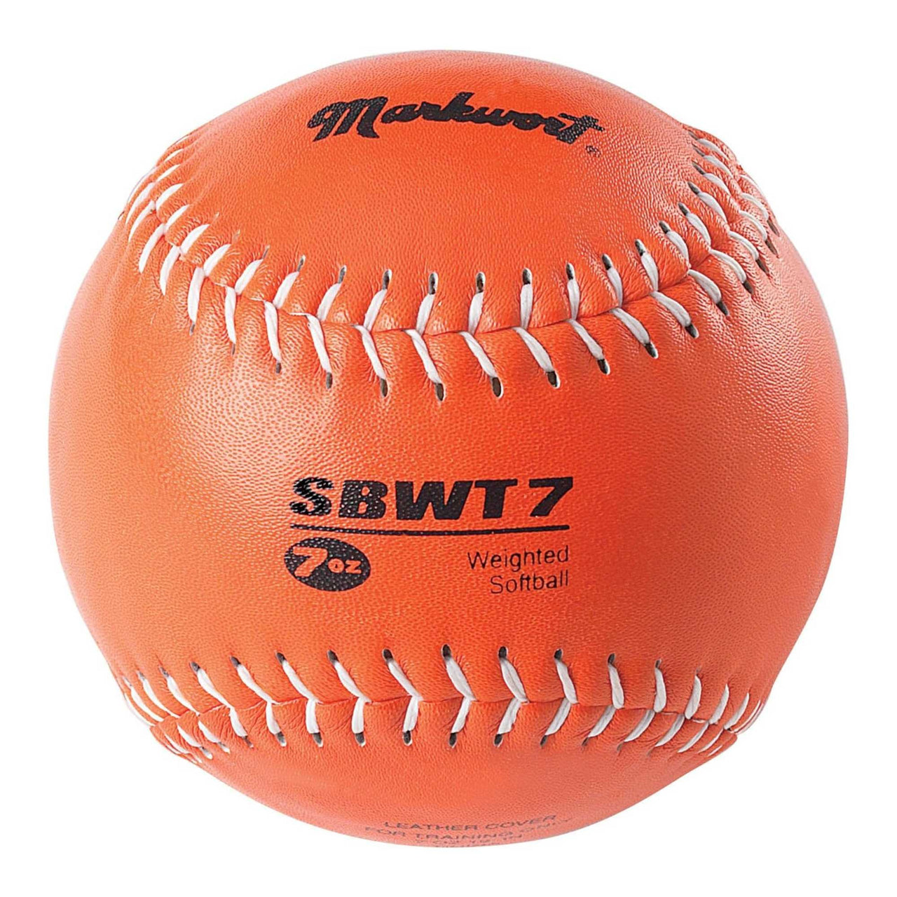 Markwort Weighted 12-Inch Softballs - Leather Cover