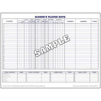 Thumbnail for Glover's Baseball & Softball Scorebook Refill - 30 Games