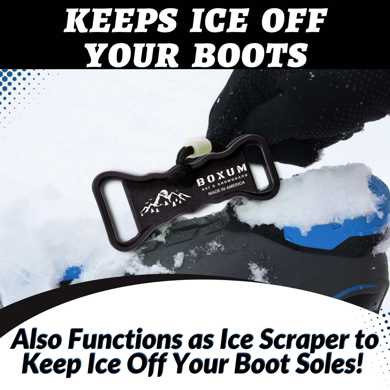 Boxum Ski Boot Buckle Lever – 3-in-1 Tool