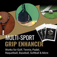 Thumbnail for Gorilla Gold Golf Grip Enhancer Tacky Towel - Golf, Tennis, Softball & More
